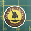 Yellow Birch Outfitters 3" vinyl logo sticker
