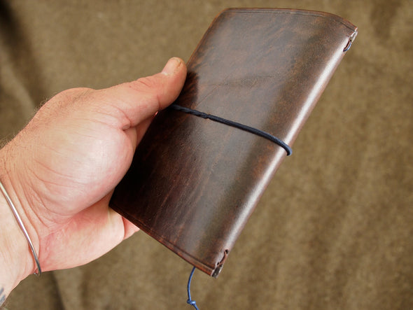 Handmade Leather Expedition Notebook for Field Notes notebooks
