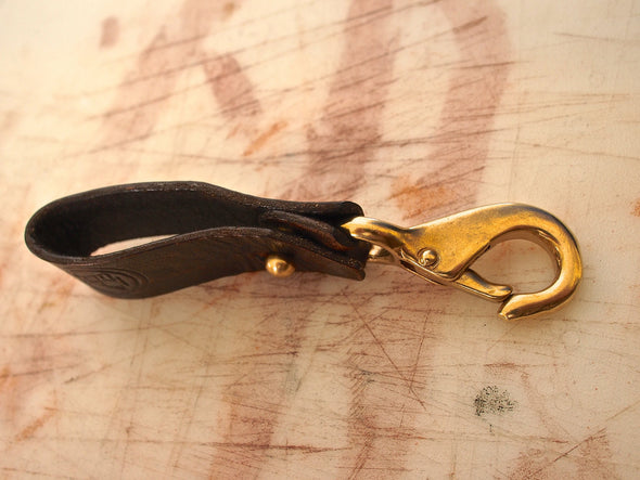 Handmade Leather Belt Utility Clip